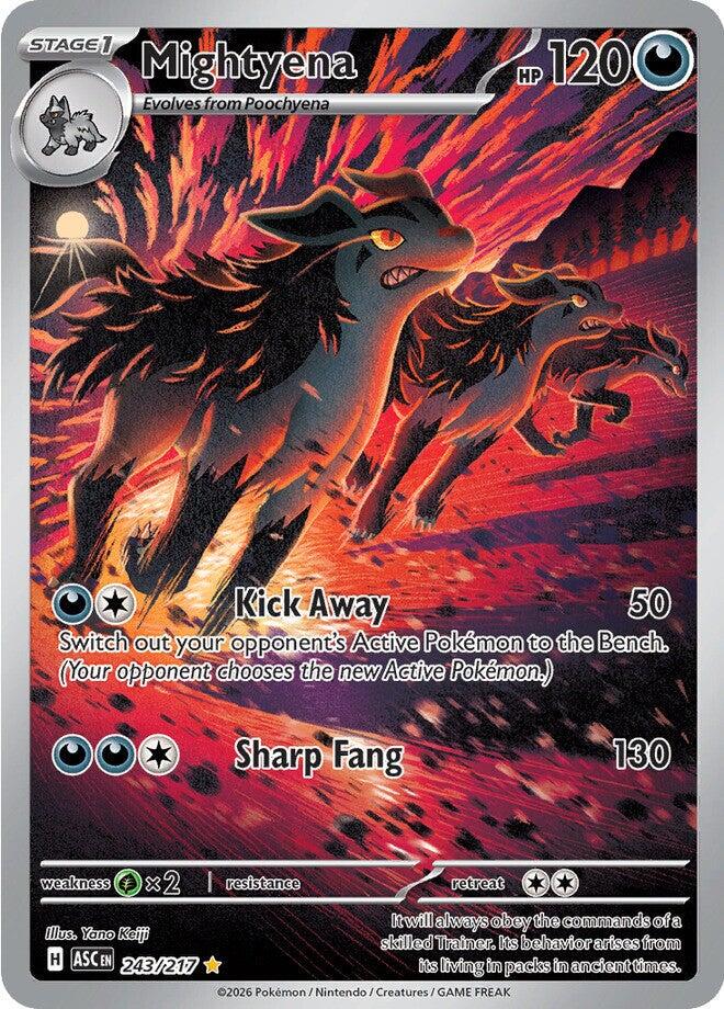 Ascended Heroes Mightyena Pokémon card